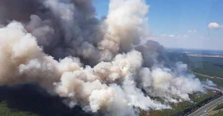 Wielkie pożary są już tuż pod polską granicą. W Niemczech płoną lasy