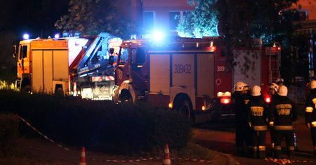 Ewakuacja kamienicy w Pruszkowie. Akcja służb