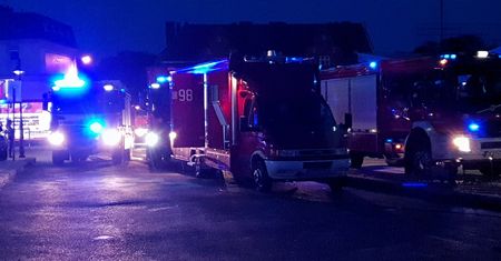 Gniezno. Pożar kamienicy, nie żyje jedna osoba