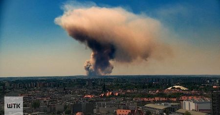 Kłęby dymu nad Wielkopolską. Trzy duże pożary