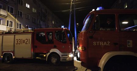 Dramat w Elblągu. W pożarze zginęły dwie osoby