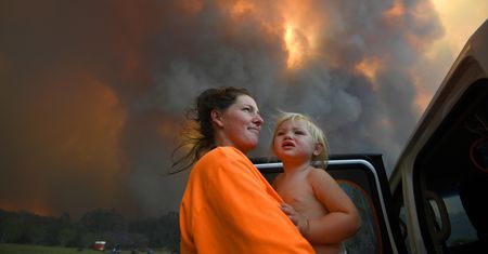 Australia. Strażacy zostawili rozczulający liścik