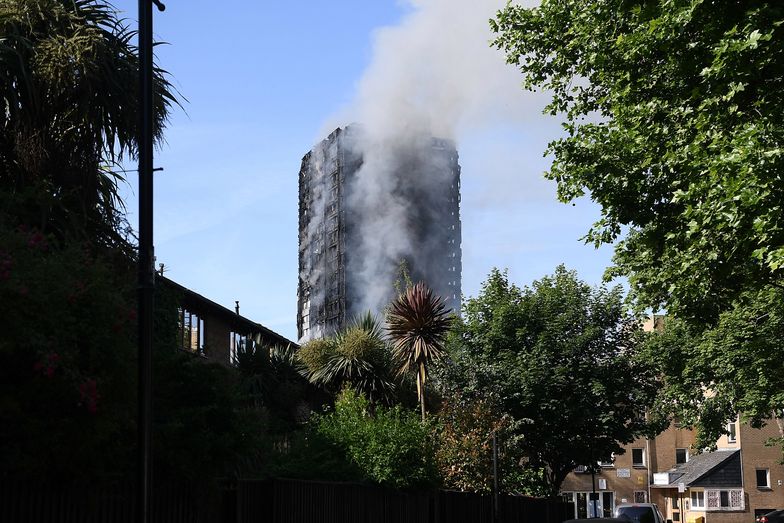 Ogromny pożar w Londynie. 27-piętrowy budynek w ogniu