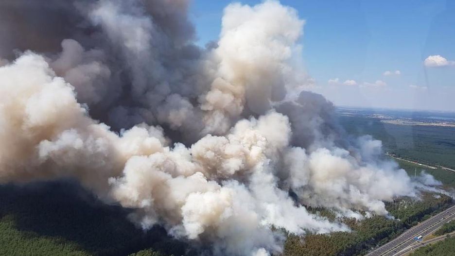Straż ma problem z ugaszeniem pożaru