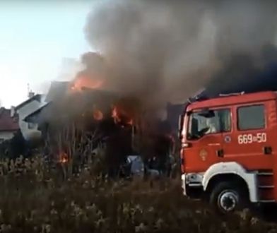 Tragiczny pożar. Ewakuowano kilkanaście osób, jedna nie przeżyła
