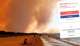 Pożary w Australii. "Ostrożnie ze zbiórkami, może się skończyć jak z Seicento dla Sebastiana"