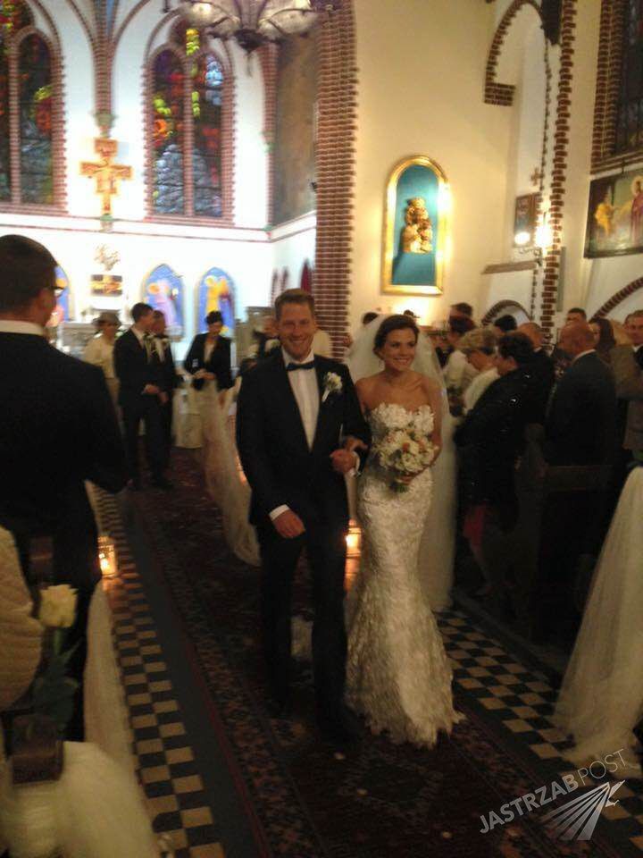 Ślub Tomasza Stockingera i Patrycji Drozd