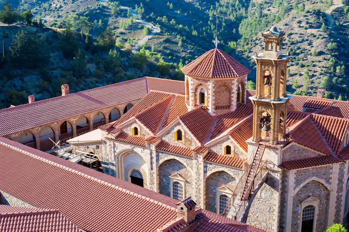 Machairas Monastery. Nicosia District. Cyprus. 