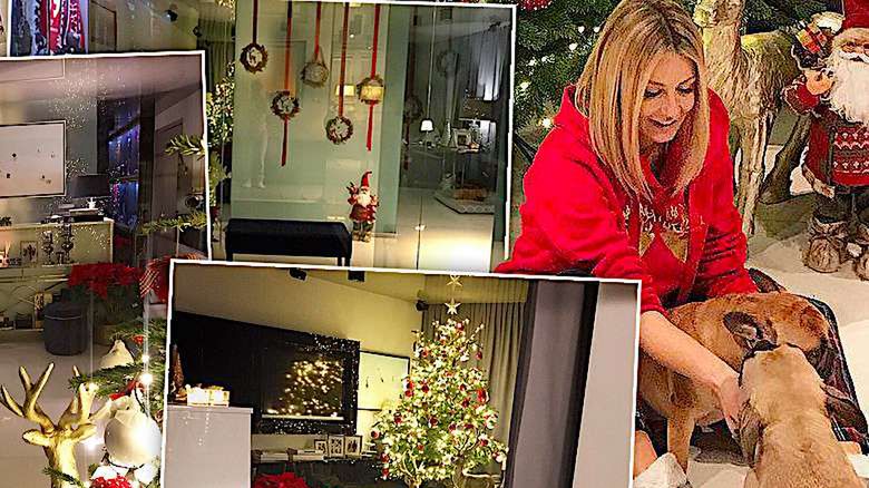 Małgorzata Rozenek dom na święta