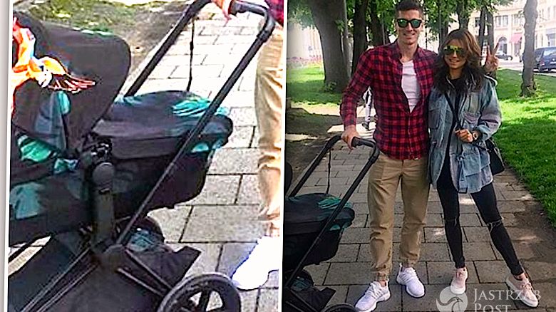 Lewandowscy wózek córki