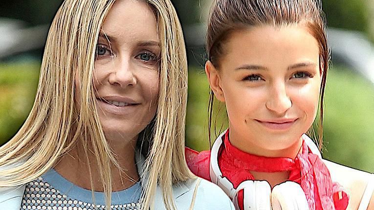 Małgorzata Rozenek i Julia Wieniawa w restauracji flaming