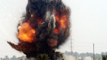 Kontrolowany wybuch rakiet