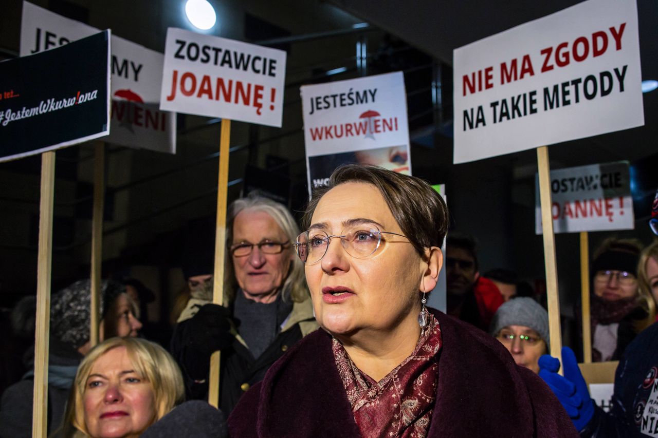 Joanna Jaśkowiak zapłaci grzywnę za wulgarną wypowiedź. "Spodziewałam się tego"