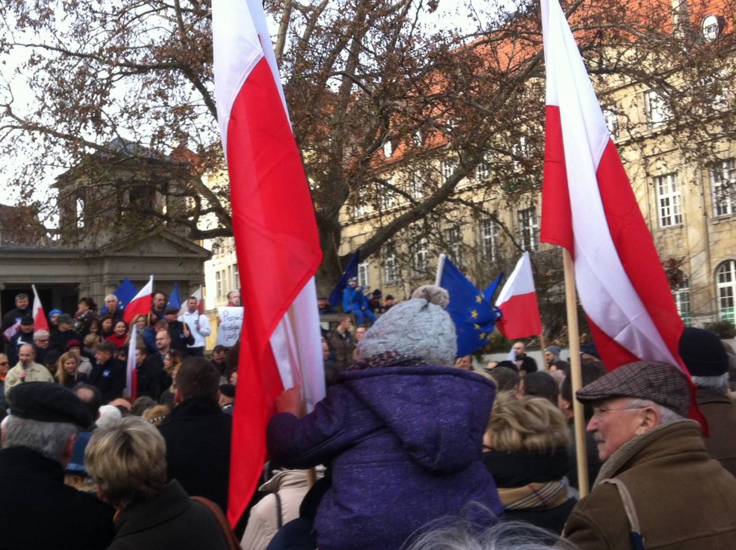 Demonstracja w Poznaniu. "Wolność zaczyna być zagrożona"