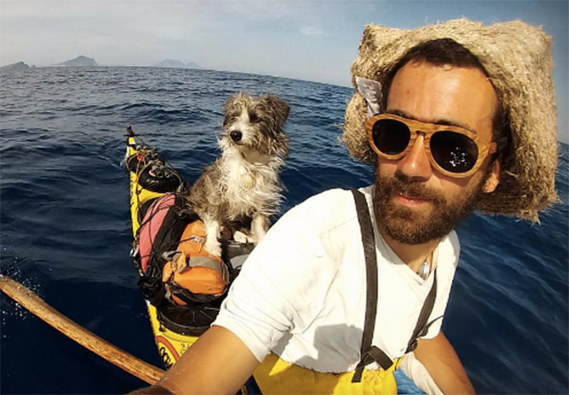 Ten pies to jego najlepszy kompan. Poznali się przez przypadek