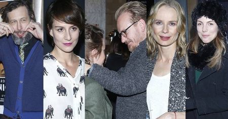 Zakochani Olga Frycz i Jacek Borcuch, stylowa Maja Ostaszewska i Karolina Gorczyca w wielkiej czapce