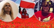 Gwiazdy świętują 101. rocznicę niepodległości Polski: Edyta Górniak, Martyna Wojciechowska, Monika Olejnik