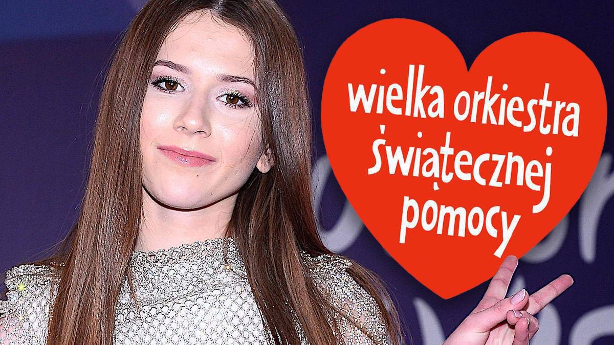 Roksana Węgiel dla WOŚP