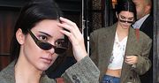 Pochmurna Kendall Jenner w Nowym Jorku w butach, których prawie… nie widać!