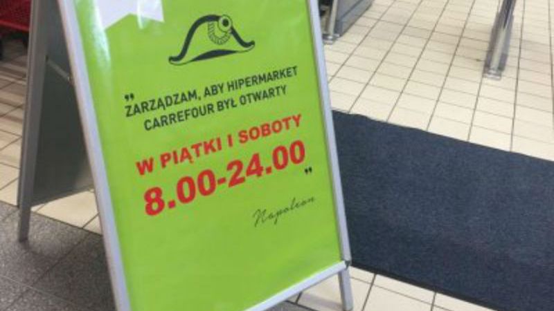 Niedziela będzie wolna, ale w zamian piątek, sobotę i poniedziałek pracowników czeka ciężka praca