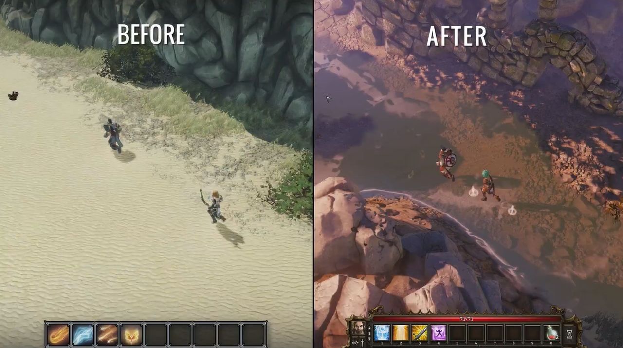 Wow, Divinity: Original Sin naprawdę wypiękniało dzięki Kickstarterowi