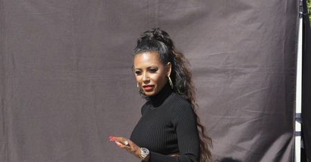 Pomarszczony brzuch Mel B