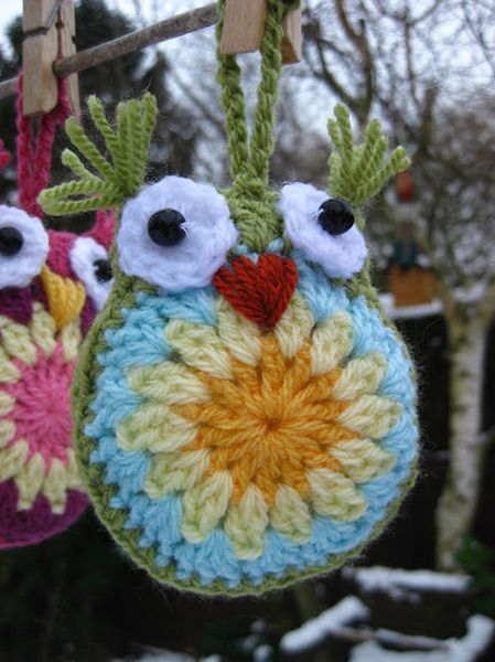Crazy Crochet Owl
