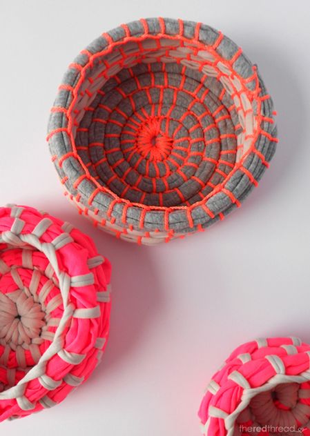 Lovely Fabric Coil Bowl