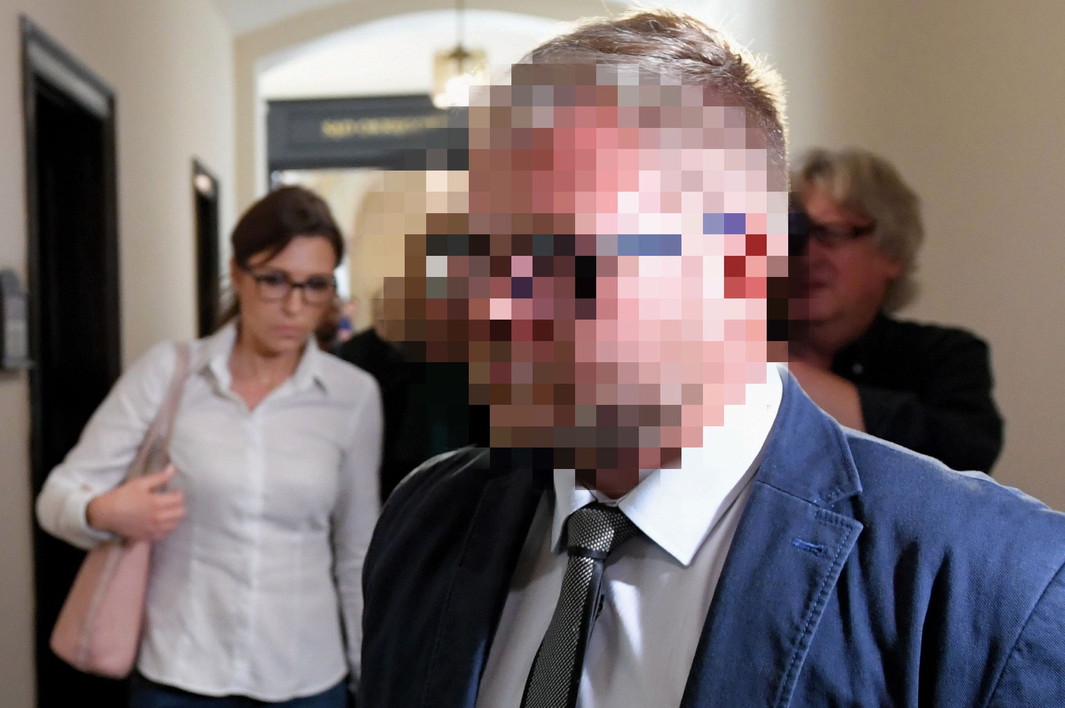 Rafał P. i jego żona Karolina pojawili się w sądzie 