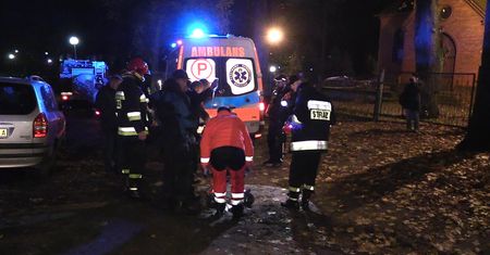 Uratowany mężczyzna zmarł w szpitalu