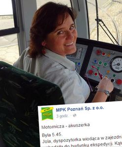 Motornicza w Poznaniu odebrała poród na przystanku. Pomogła sobie... kawałkiem parasola