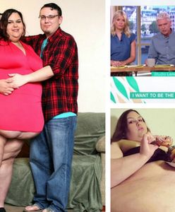 Kobieta, która chce ważyć 450 kg wystąpiła w telewizji śniadaniowej. Widzowie nie zostawili na niej suchej nitki
