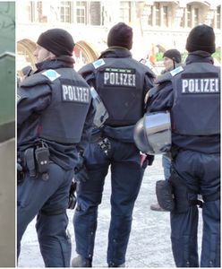 Imigranci zepchnęli kobietę ze schodów. Policja skupiła się jednak na szukaniu osoby, która opublikowała wideo w sieci