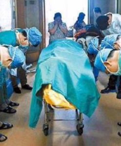 To zdjęcie wzrusza cały świat. Tak lekarze oddali cześć zmarłemu 11-latkowi