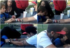 "Muszę ci coś powiedzieć..." Wzruszające słowa ojca, który informuje syna, że jego matka zmarła z przedawkowania heroiny