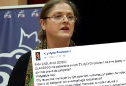 "Fani zabijania dzieci" w "satanistycznych odzieniach". Krystyna Pawłowicz komentuje "czarny protest"