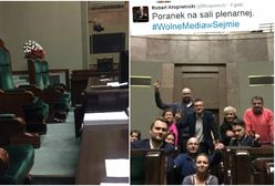 Tak wygląda teraz Sejm od środka. Takich rzeczy nie widzieliśmy już od dawna