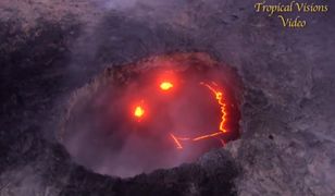 Na Hawajach zaobserwowano... uśmiechnięty wulkan!