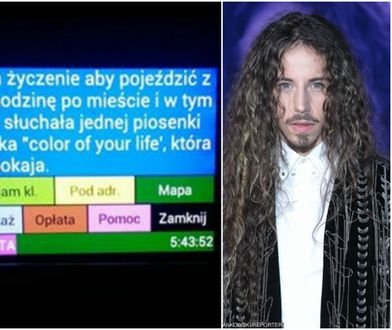 W Lublinie kobieta zamówiła taksówkę, by jeździć po mieście i słuchać... piosenki Michała Szpaka