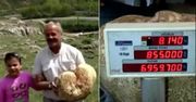 Rolnik w Turcji znalazł gigantycznego grzyba. Wykarmi nim całą wioskę... i to nie raz