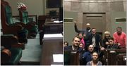 Tak wygląda teraz Sejm od środka. Takich rzeczy nie widzieliśmy już od dawna