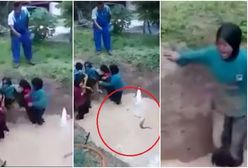 Skandaliczny obóz przetrwania dla dzieci. Maluchy musiały uciekać w błocie przed ogromnymi wężami