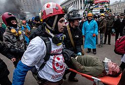 Majdan spłynął krwią