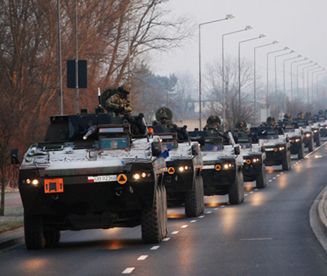 "Błękitna Brygada" pojechała na ćwiczenia