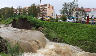 Uszkodzona zapora w Gdańsku