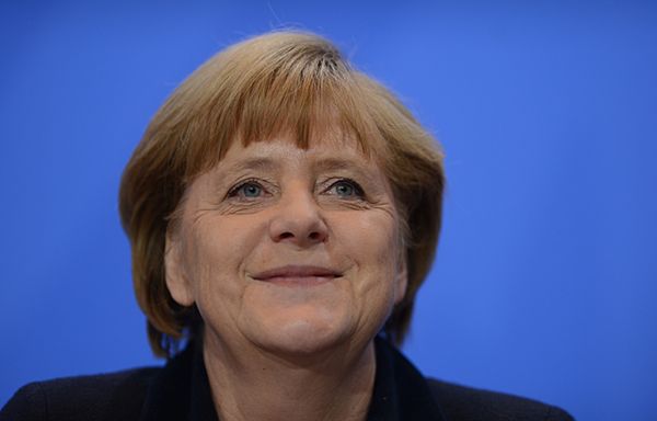 Kanclerz Merkel odwiedziła zwolnionego pracownika hotelu