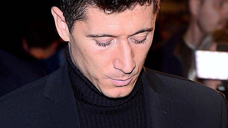 Robert Lewandowski zły