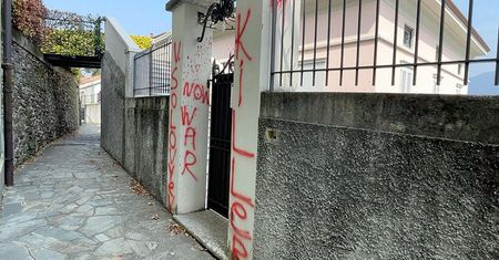 Włochy: dom rosyjskiego prezentera telewizyjnego nad jeziorem Como zdewastowany