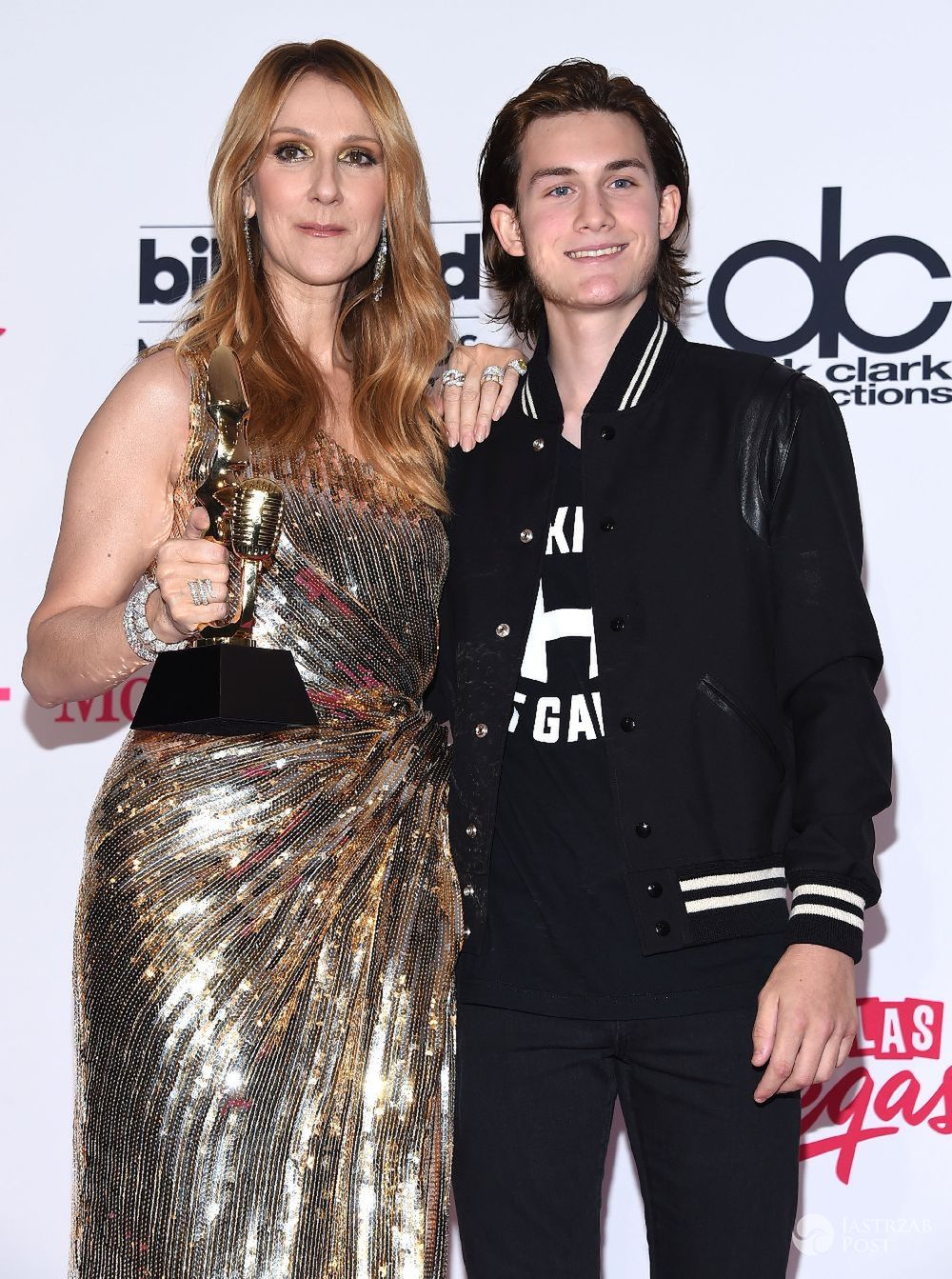 Celine Dion z synem na Billboard Music Awards 2016