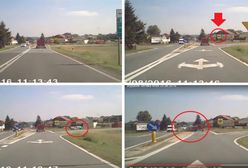 Córka pyta tatę o znak drogowy. Chwilę później dochodzi do wypadku